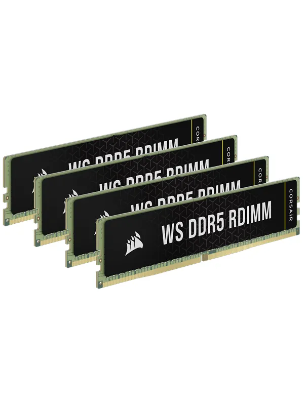 Corsair WS DDR5-5600 - 64GB - CL40 - Quad Channel (4 pcs) - Intel XMP - Grønn