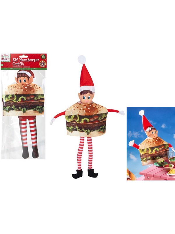 Elves Behavin' Badley Elf Burger Outfit