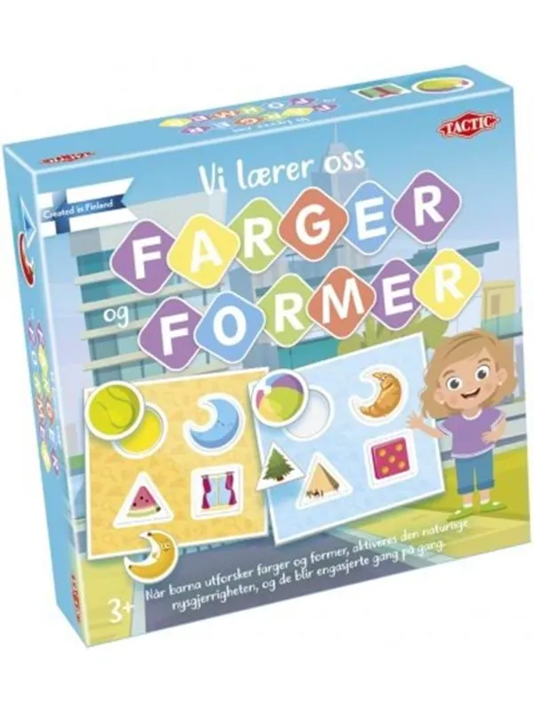 Tactic Vi lærer oss Farger og Former