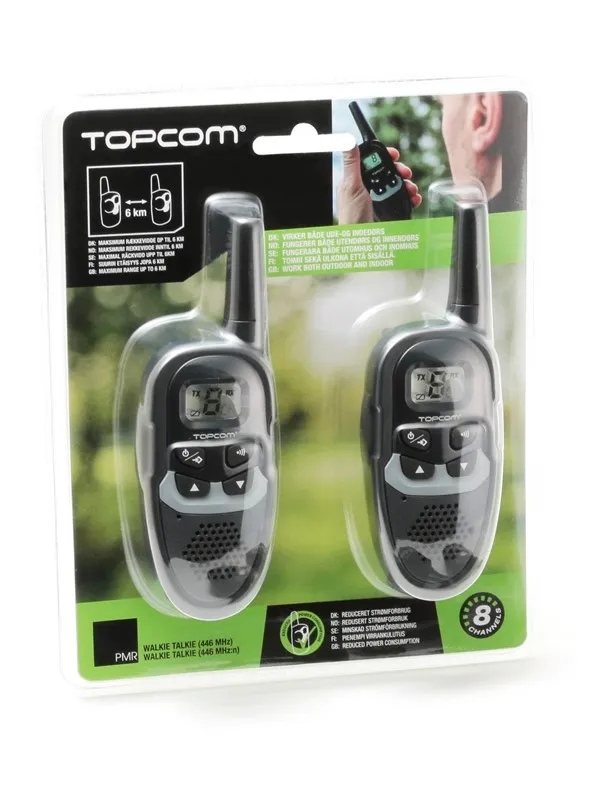 Topcom RC-6410 Walkie Talkie PMR 6 km range