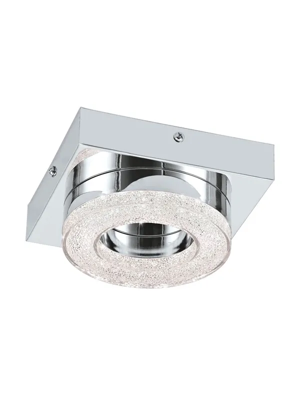 EGLO FRADELO wall / ceiling light chrome clear