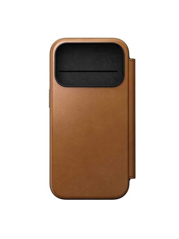 Nomad - Modern Leather Folio - iPhone 17 Pro | English Tan-C |  Leather
