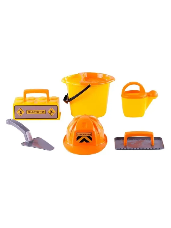 Cavallino Toys Cavallino Masonry Bucket Set with Tools and Helmet