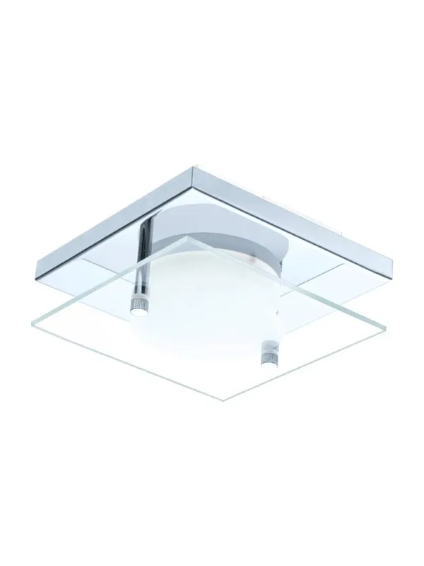 EGLO ABIOLA VEGG/TAK 115X115 450LM KROM