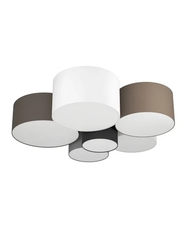 EGLO PASTORE TAKLAMPE 6L HVIT