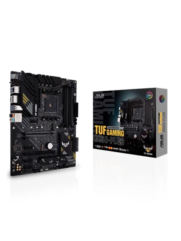 ASUS TUF GAMING B550-PLUS Hovedkort - AMD B550 - AMD AM4 socket - DDR4 RAM - ATX