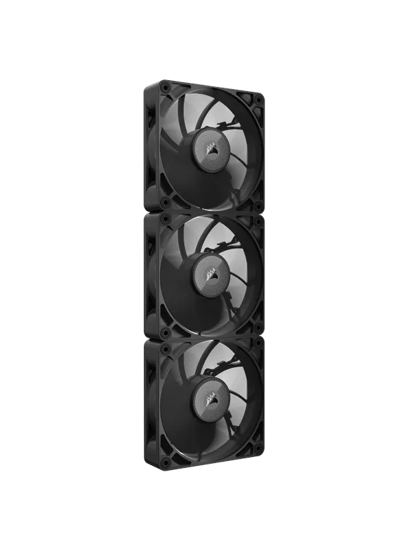 Corsair iCUE LINK RX120 MAX (3-pack starter kit) - Kabinettvifte - 120mm - Svart - 36 dBA