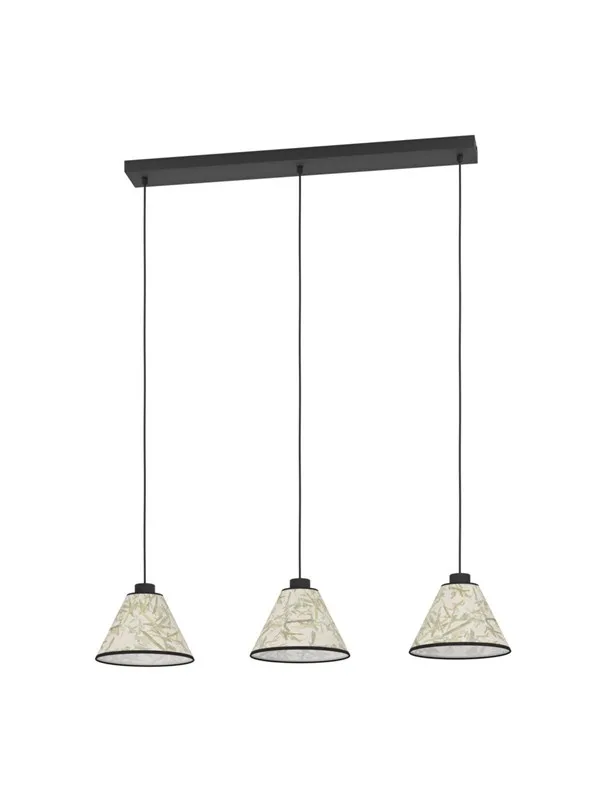 EGLO OXPARK LANGBORD L920 3XE27 BAMBUS BLADLYS