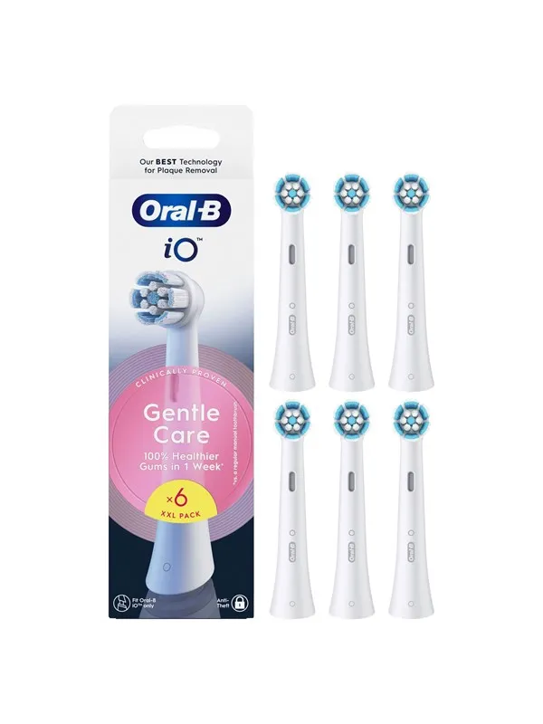 Oral-B Børstehoder iO Gentle Care - 6 stk.