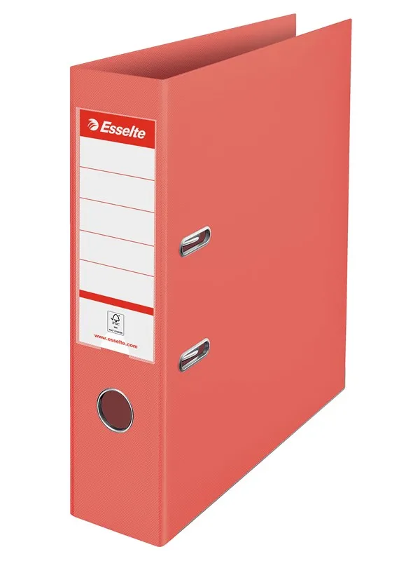 Esselte  Colour'Breeze Lever Arch File PP Coral