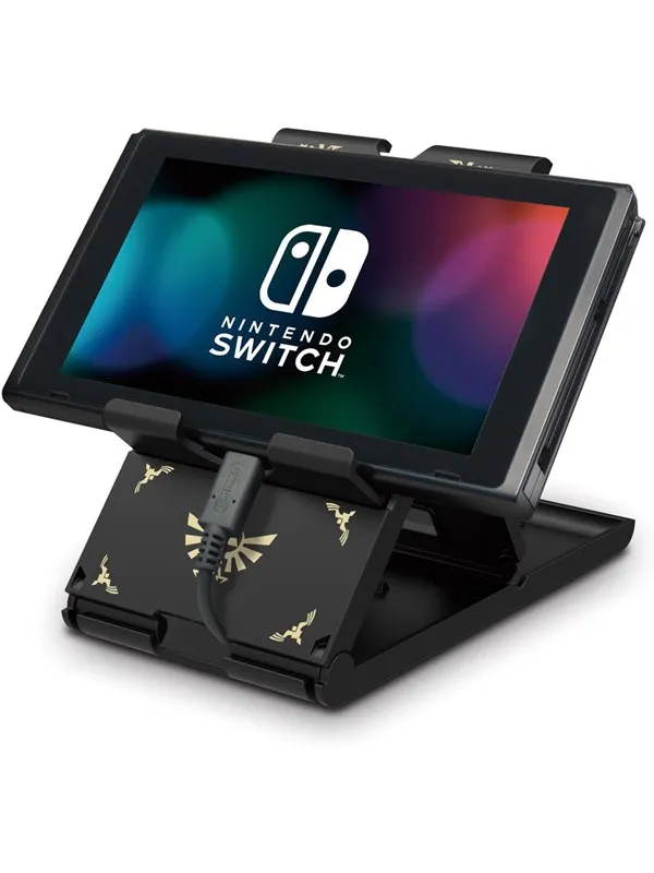 HORI Official Nintendo Switch Compact Playstand (Zelda)â - Miscellaneous Tilbehør til spillkonsoll - Nintendo Switch