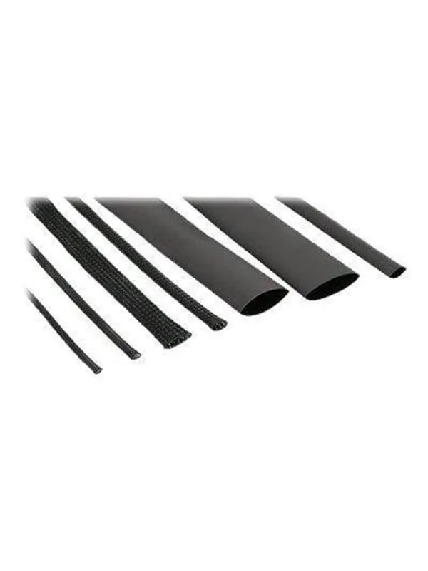 InLine Cable Sleeving + Shrink Tubing Set Black