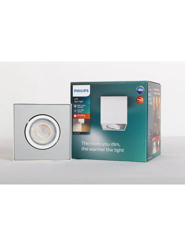 Philips BOX single spot white 1x4.5W SELV
