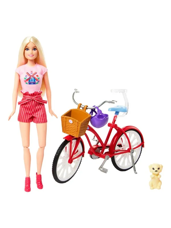 Barbie Pink Passport Holland Doll Set
