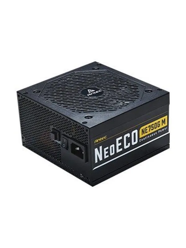 Antec NeoECO Gold Modular NE850G M Strømforsyning (PSU) - 850 Watt - 120 mm - ATX 2.4 - 80 Plus Gold sertifisert