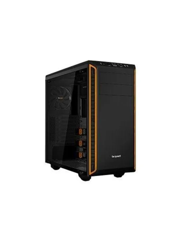 be quiet! Pure Base 600 TG - Black&Orange - Kabinett - Miditower - Oransje