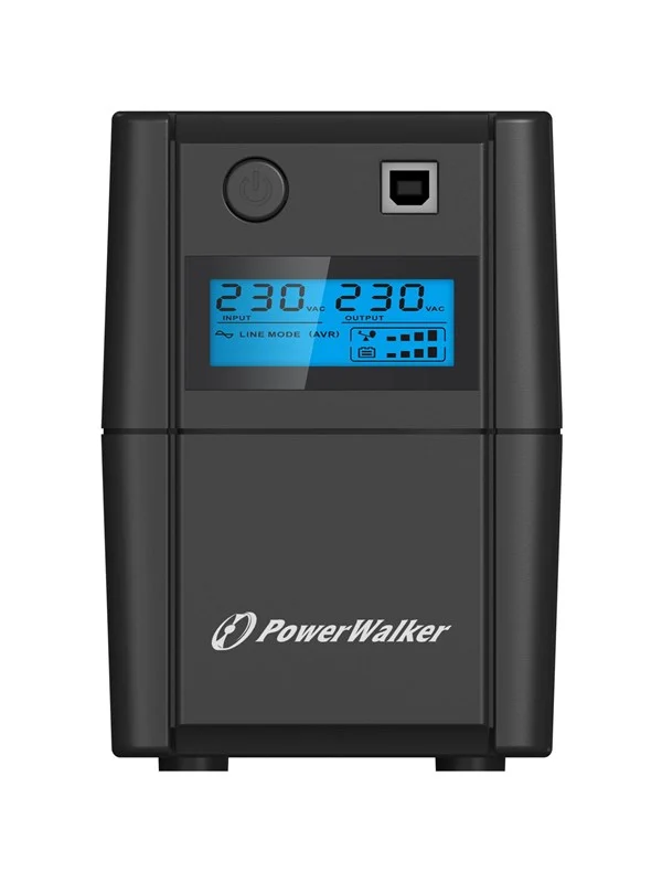 BlueWalker 10120096 - PowerWalker VI SHL - 850VA/480W - Line Interactive UPS