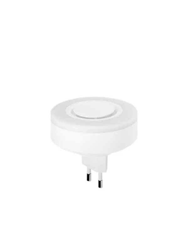 Housegard Luma wireless siren, 230V incl. battery backup, white