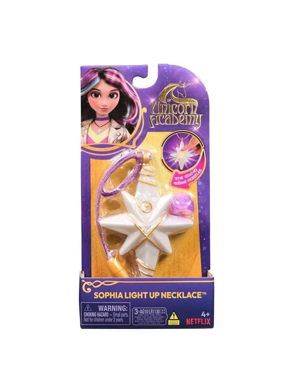 Unicorn Academy Sophia's Light Up Necklace & Ring