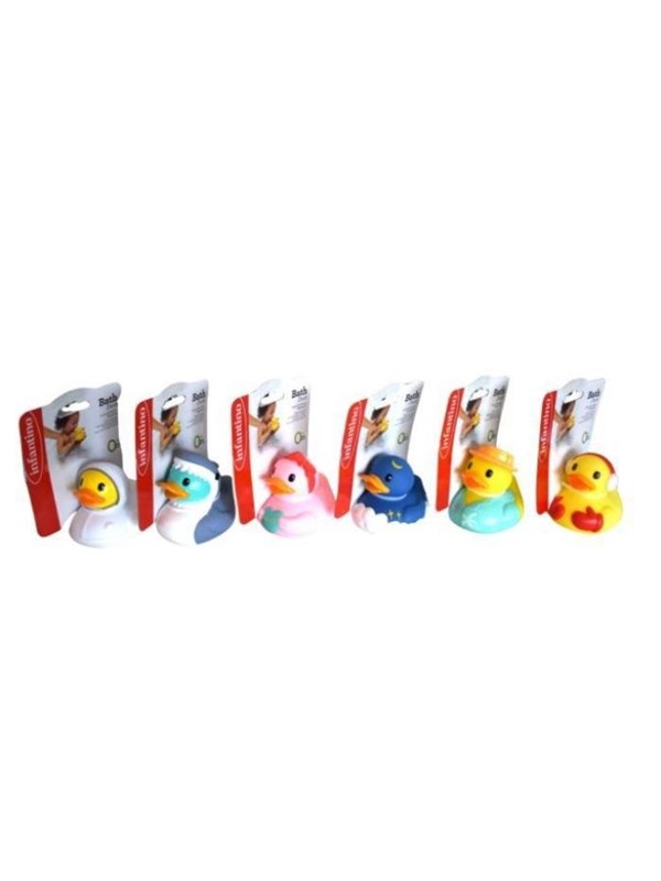 B-Kids Infantino Bath ducks 1 pcs -  assorteret