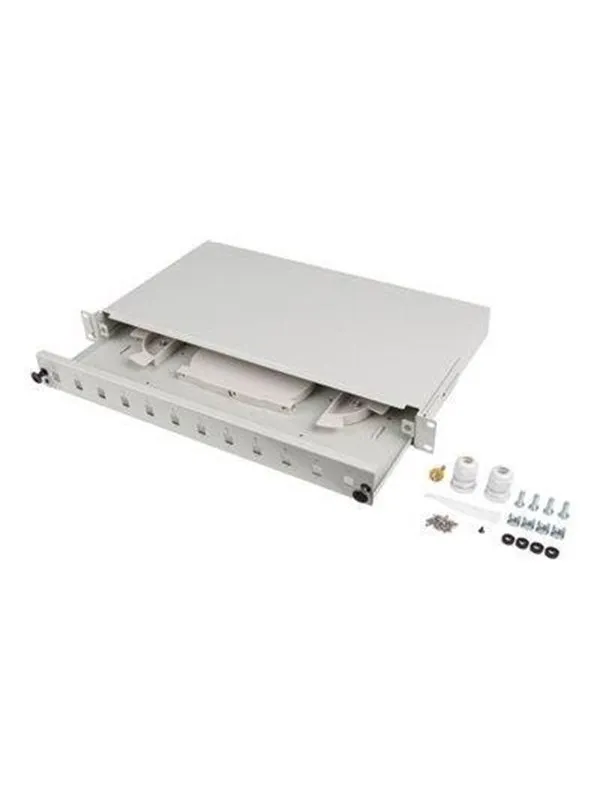 Lanberg patch panel - 1U - 19" - 12 x SC simplex / 12 x LC duplex