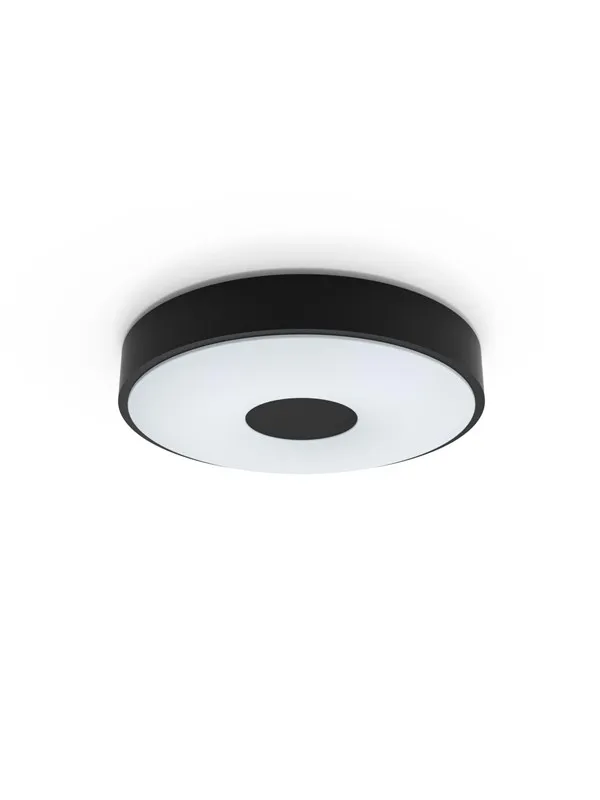Philips Coiner ceiling lamp Ø394 mm 24W 2700K SceneSwitch black