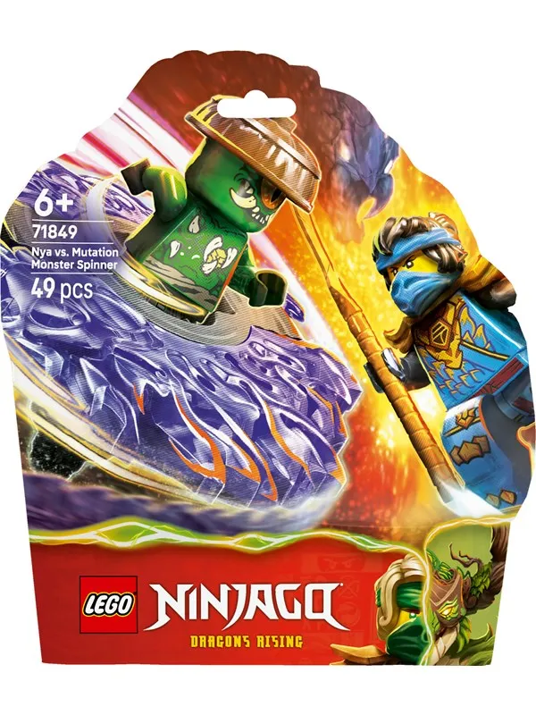 LEGO Ninjago 71849 Nya mot Mutasjonsmonster-spinner