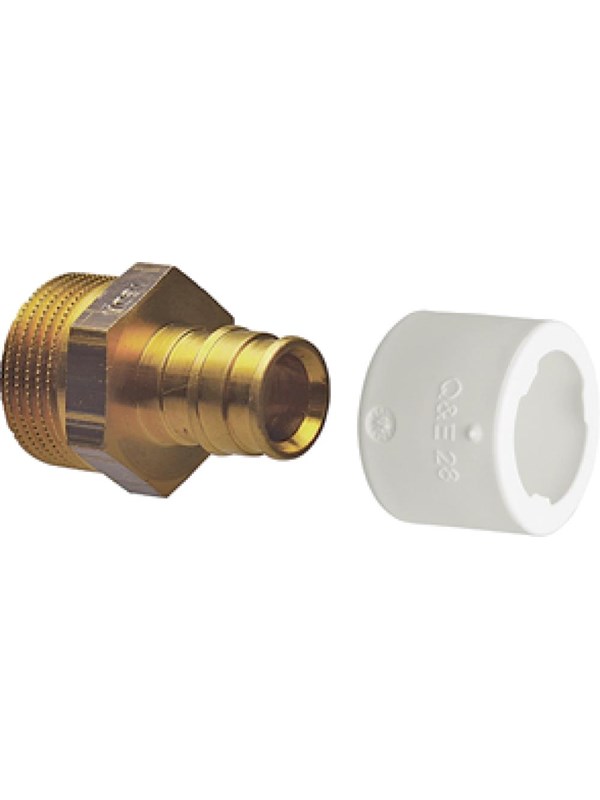 Uponor q&e adapter male thread nkb dr 15-12mt