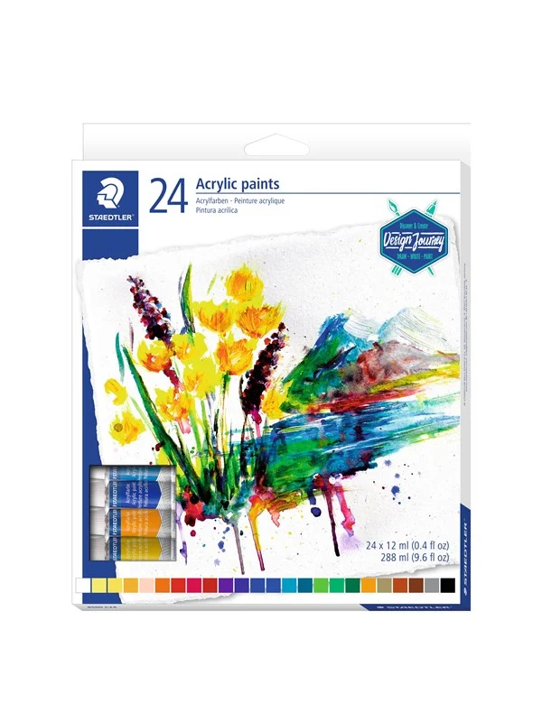 Staedtler Acrylic paint tubes 24pc