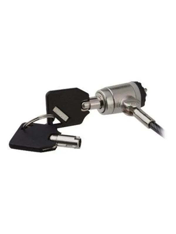 StarTech.com Keyed Cable Lock - Push-to-Lock Button - 2 m / 6.5' Cable - security cable lock