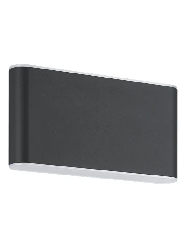 EGLO GRUTTI outdoor wall lamp anthracite