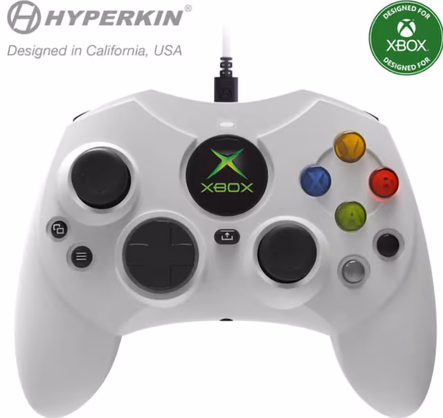 Hyperkin Duchess Xbox/PC kontroller (hvit)