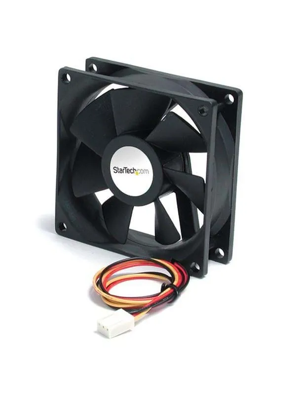 StarTech.com 60x20mm Replacement Ball Bearing Computer Case Fan w/ TX3 Connector - Kabinettvifte - 60mm - Svart