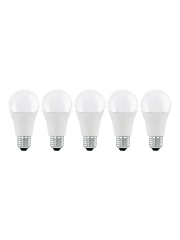 EGLO LED-lyspære E27 A60 8.5W 806LM 3000K 5 STK OPAL E27