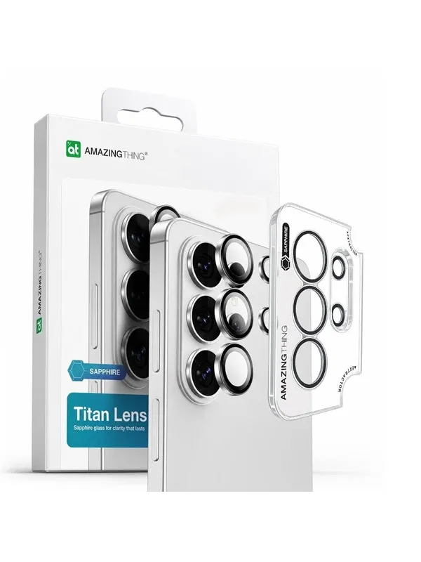 AmazingThing Sapphire Radix AR Lens Glass for Samsung S26 Ultra - Silver