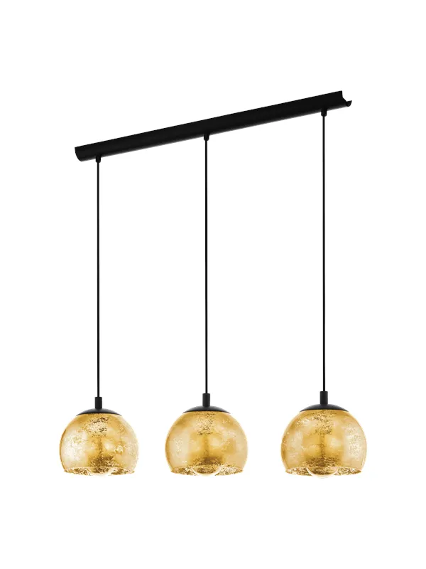 EGLO ALBARACCIN long table pendant black/gold