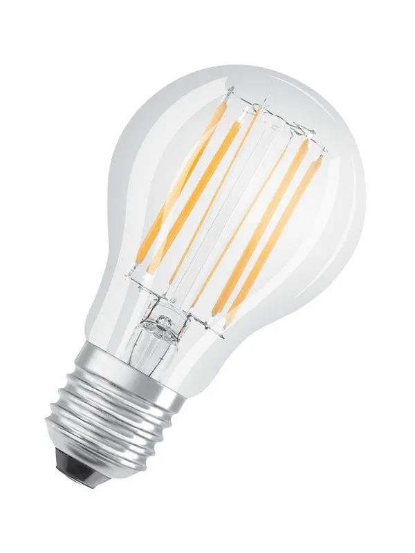 Osram LED-lyspære Standard 7.5W/827 (75W) filament clear E27