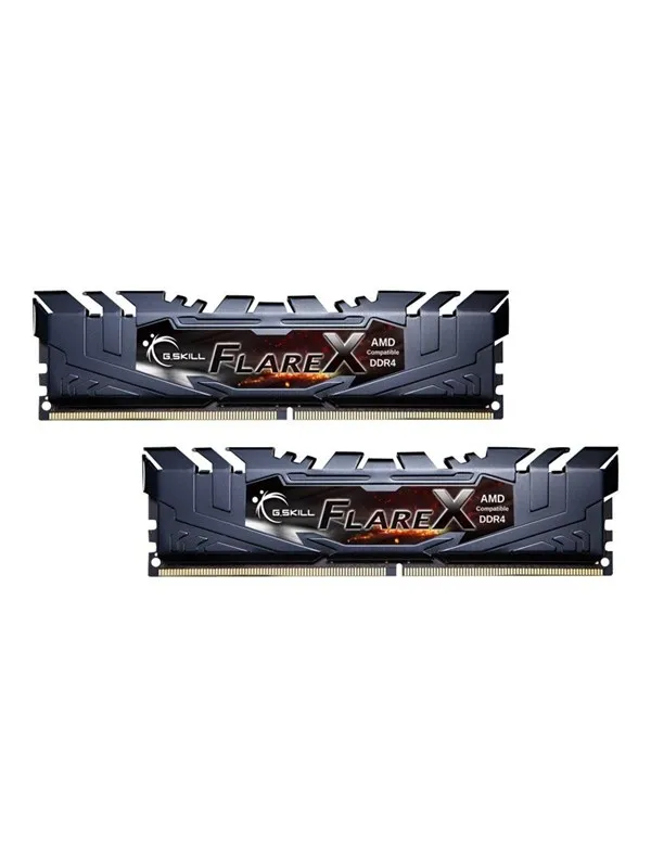 G.Skill Flare X DDR4-3200 - 32GB - CL16 - Dual Channel (2 pcs) - AMD Optimized - Svart
