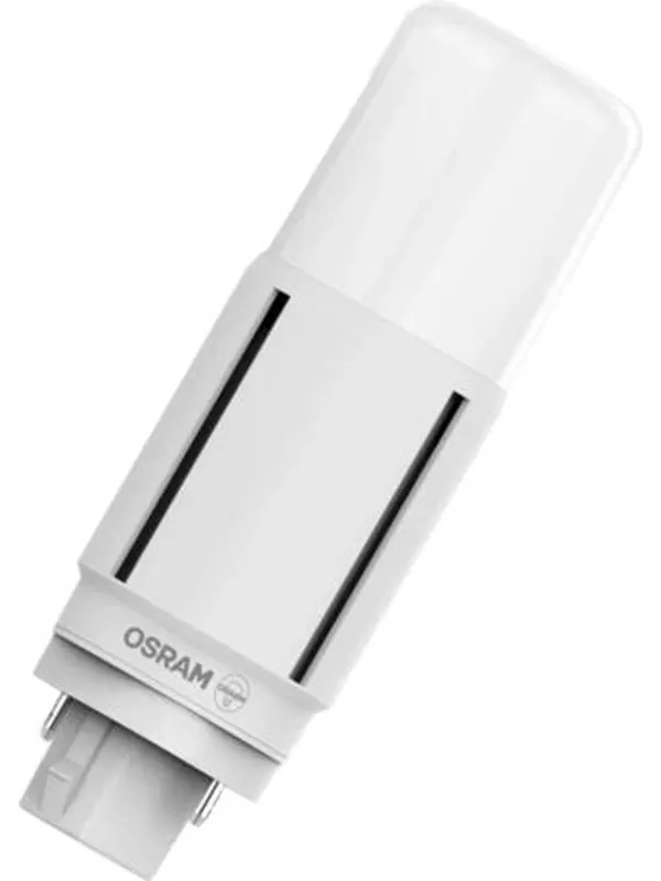 Osram LED-lyspære DULUX LED D vertical 7.5W/830 (18W) G24D-2 EM/230V G24d-2