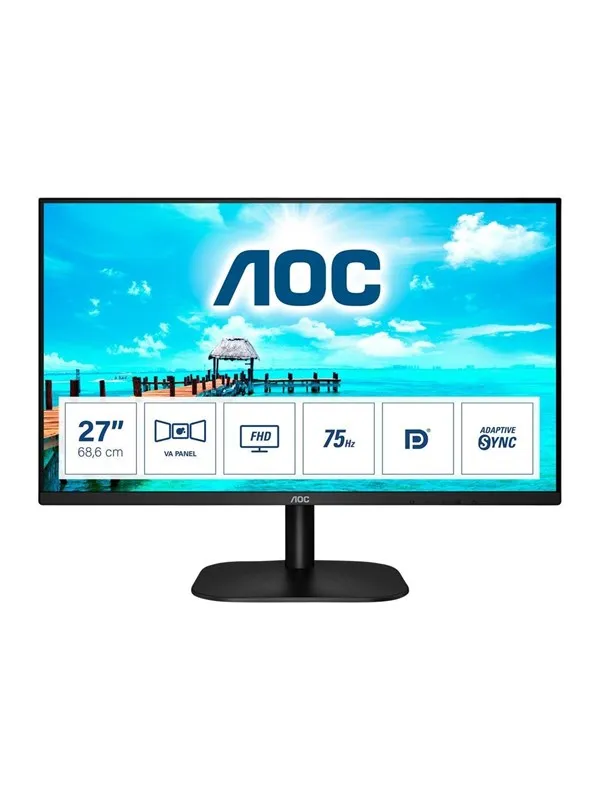 27" AOC 27B2QAM - 1920x1080 - 75Hz - MVA