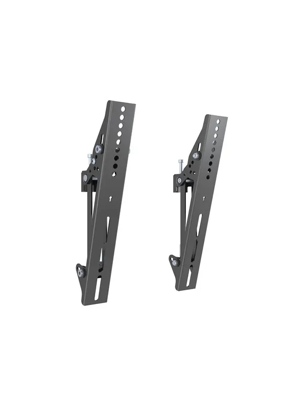 Multibrackets M Pro Series mounting component - for flat panel - tilt arms - black - Max 30 kg - recommended for
