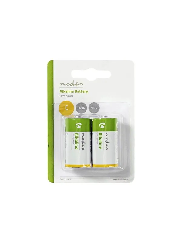 Nedis BAAKLR142BL battery - 2 x C - Alkaline