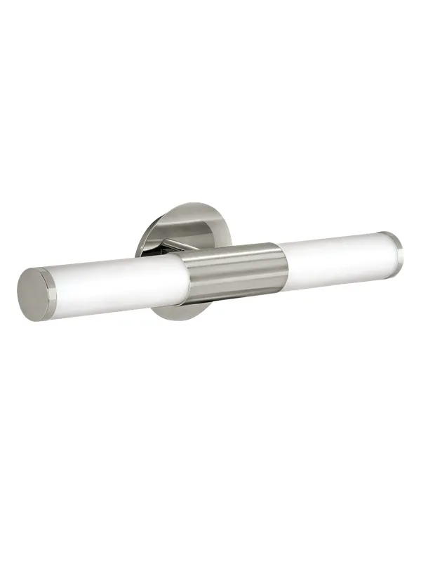 EGLO PALMERA wall lamp brushed steel/white