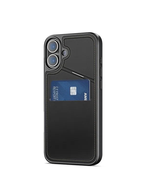 Dux Ducis Rafi II Mag Mag Case with MagSafe for iPhone 16 - Black