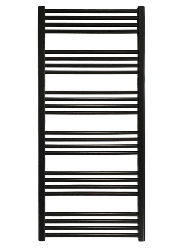 Kriss space towel dryer 1337 x 600 mm matt black