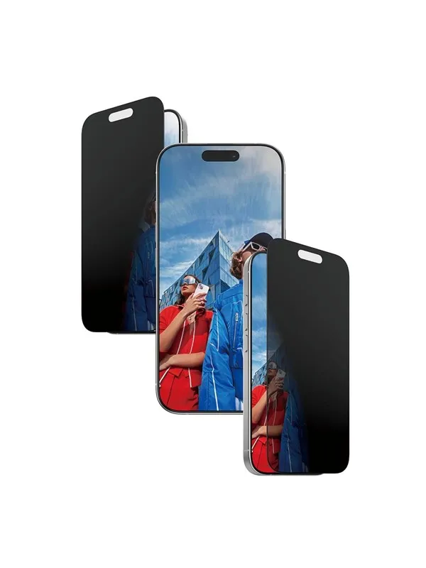 PanzerGlass 2-Way Privacy Screen Protector iPhone 17 | iPhone 16 Pro | Ultra-Wide Fit w. EasyAligner