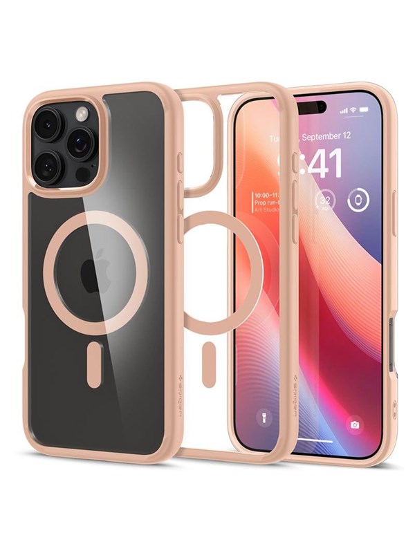 Spigen Ultra Hybrid MagSafe - rose titanium - iPhone 16 Pro Max
