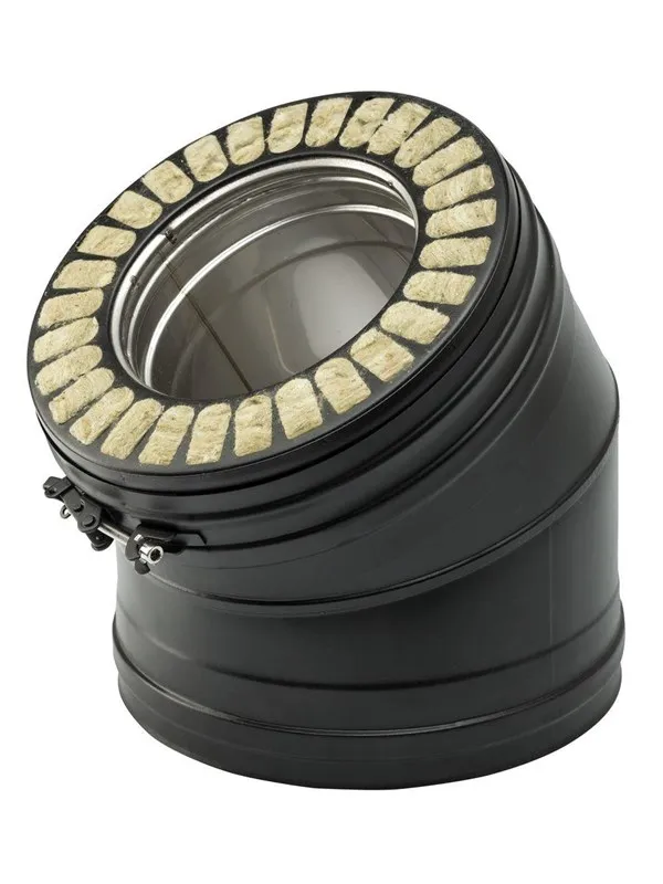 Metalbestos wood 130 mm elbow 30°