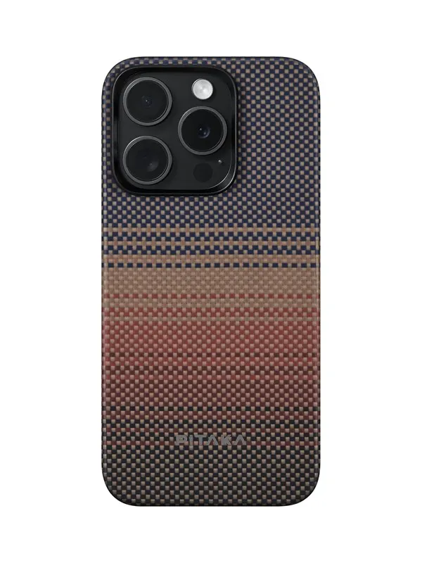 PITAKA MagEZ 5 case sunset  - iPhone 15 Pro