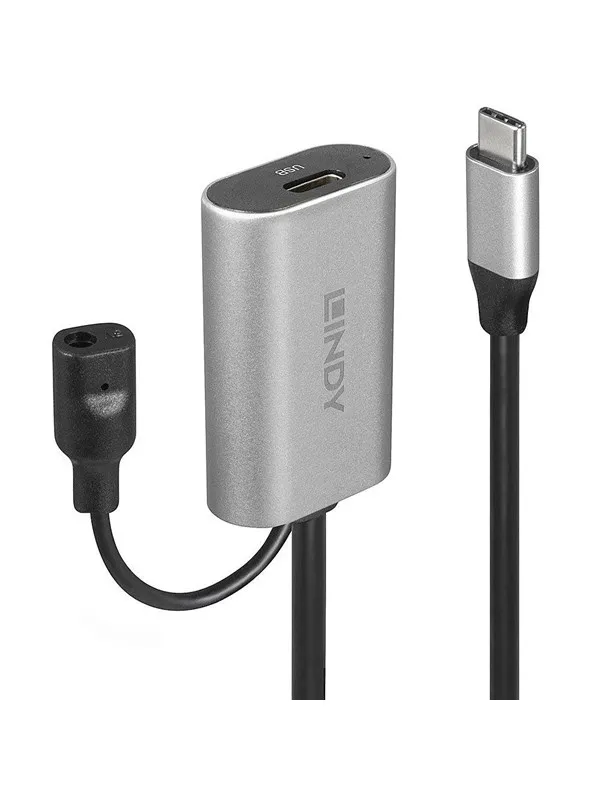 Lindy Active Extension Cable - USB-C extension cable - 5 m